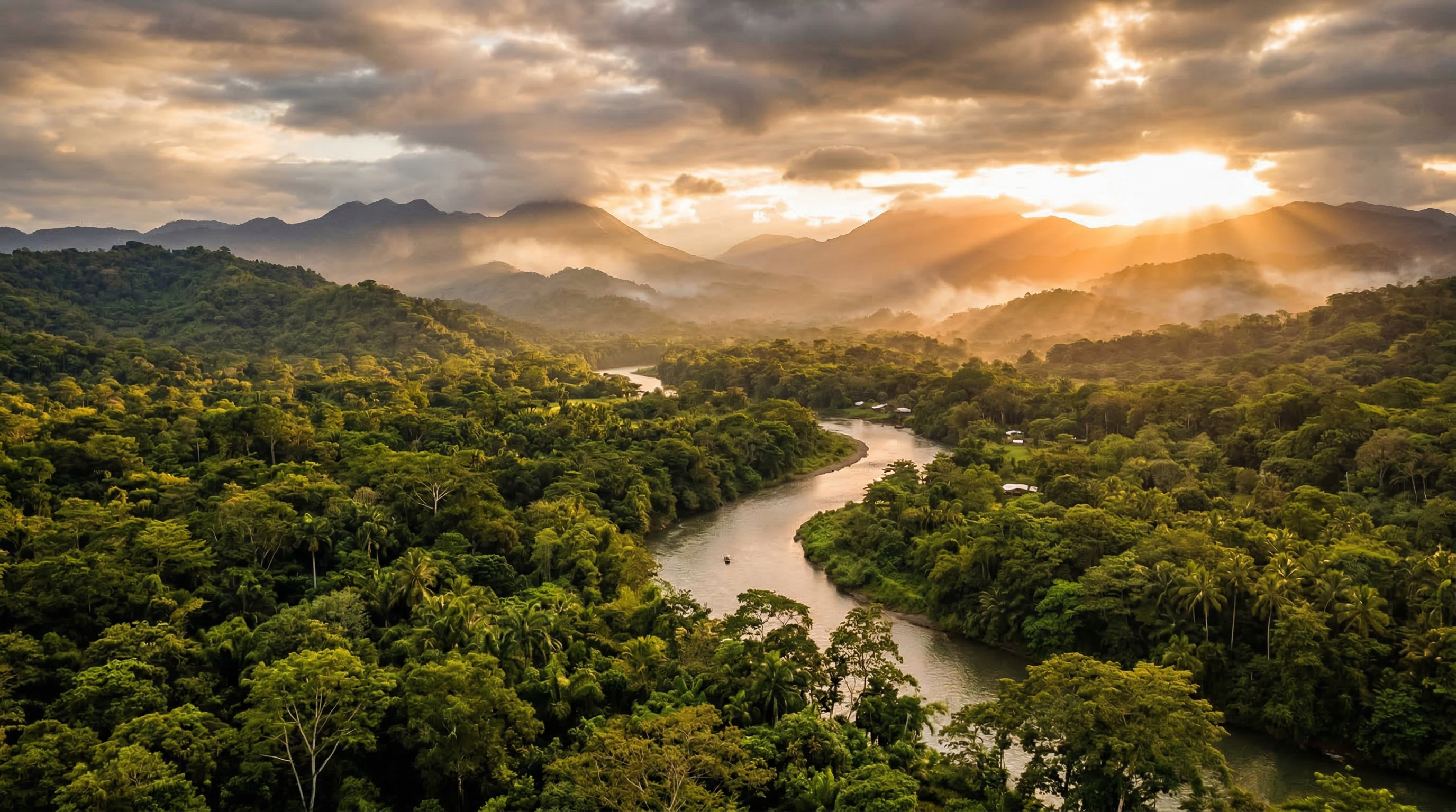 Rainforest landscape in Guanacaste, Costa Rica for tours and excursions