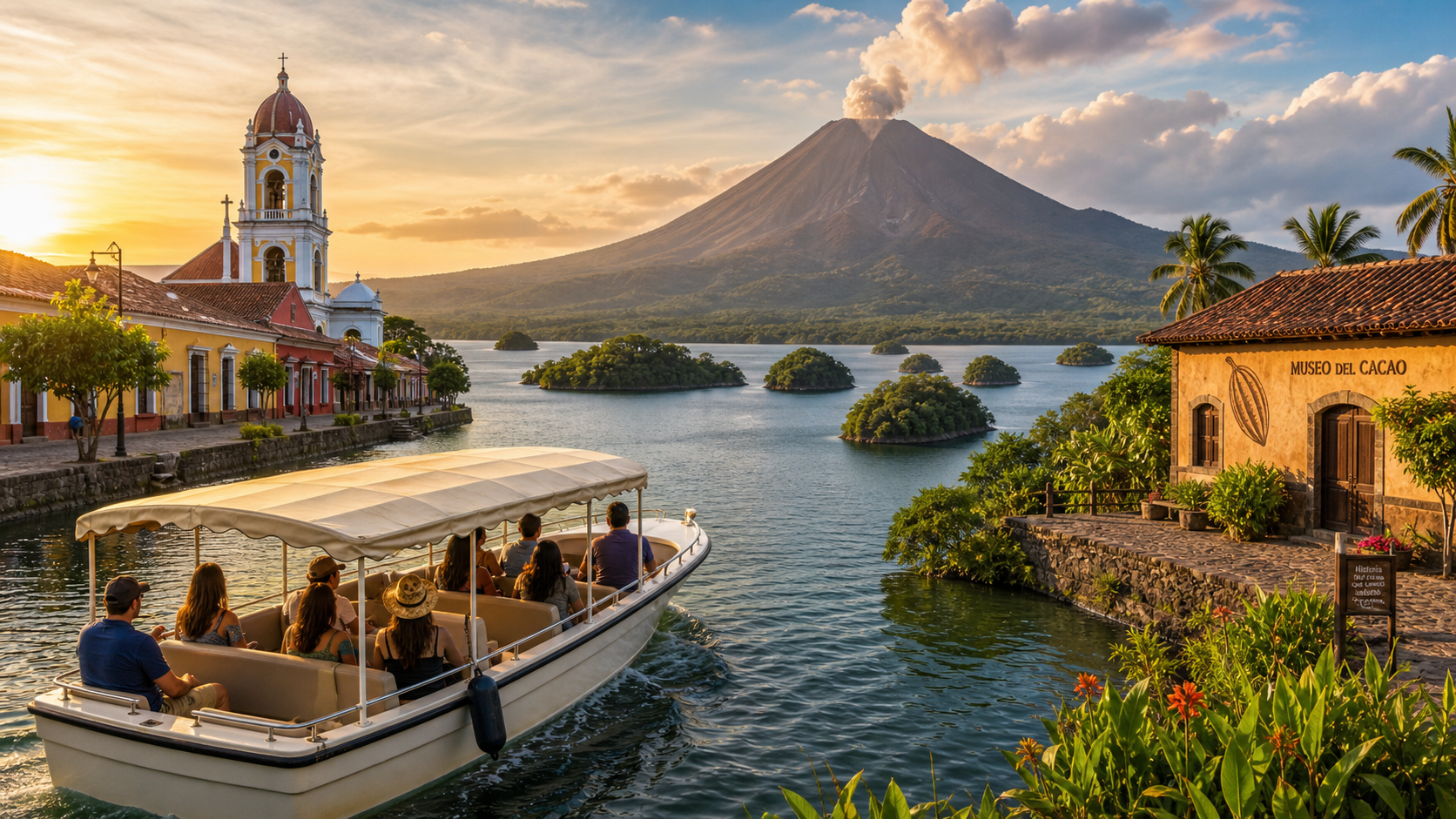Nicaragua Day Trip — volcanoes, Granada, Lake Nicaragua