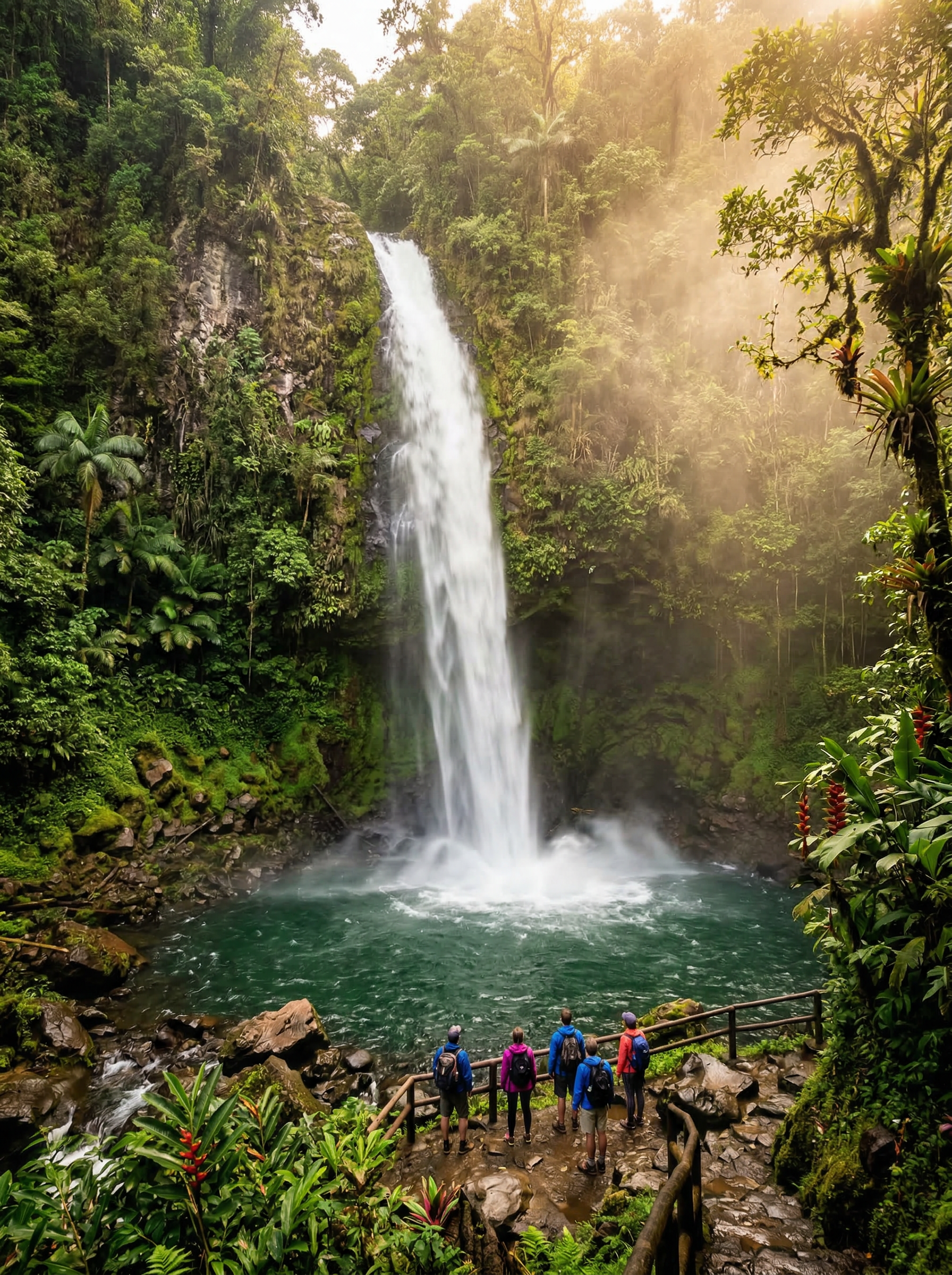 Nature and wildlife day trips in Guanacaste, Costa Rica with waterfalls and hot springs